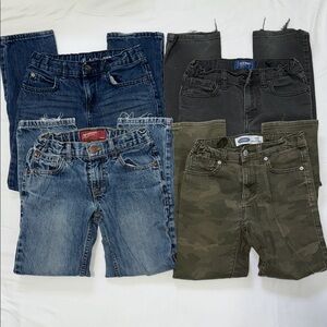SOLD - Assorted Kids Jeans  lot of 4 size 8